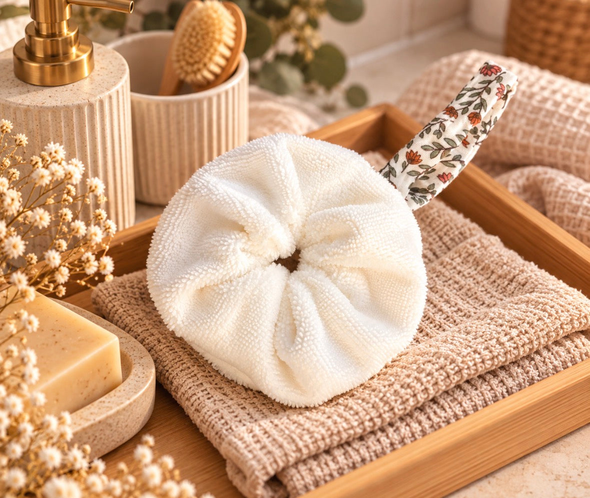 Fleur de Douche Bambou / Gaze de coton
