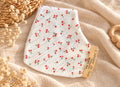 Bavoir Bambou / Gaze de coton - Cerises 🍒