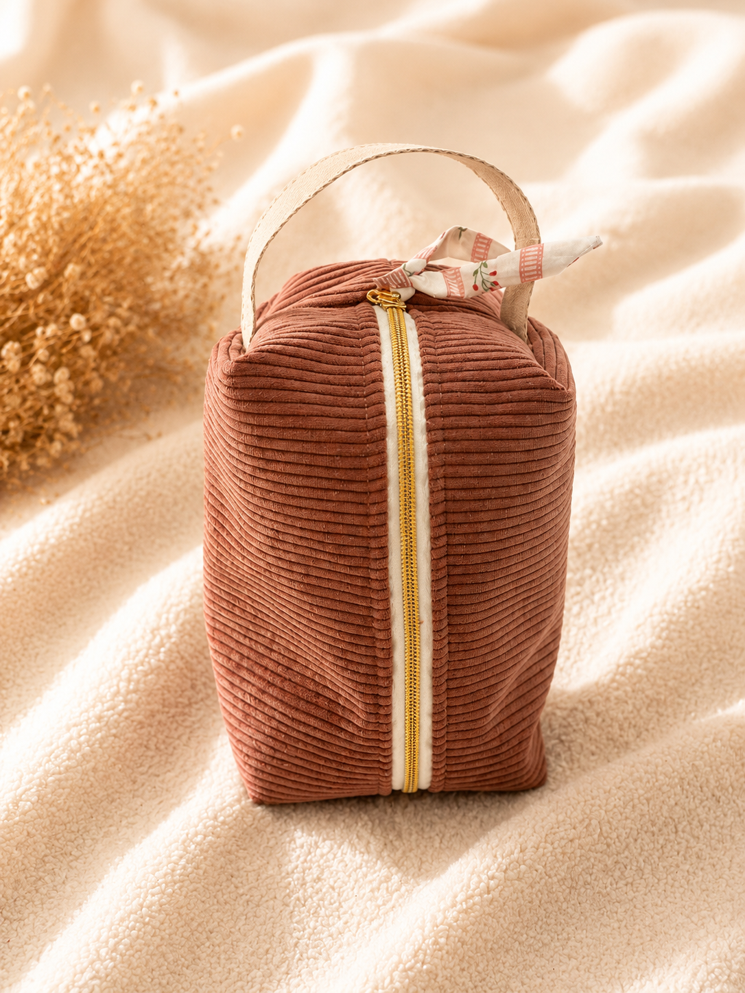 Trousse de Toilette Charlotte - Collection « Les Jardins de Zoé »