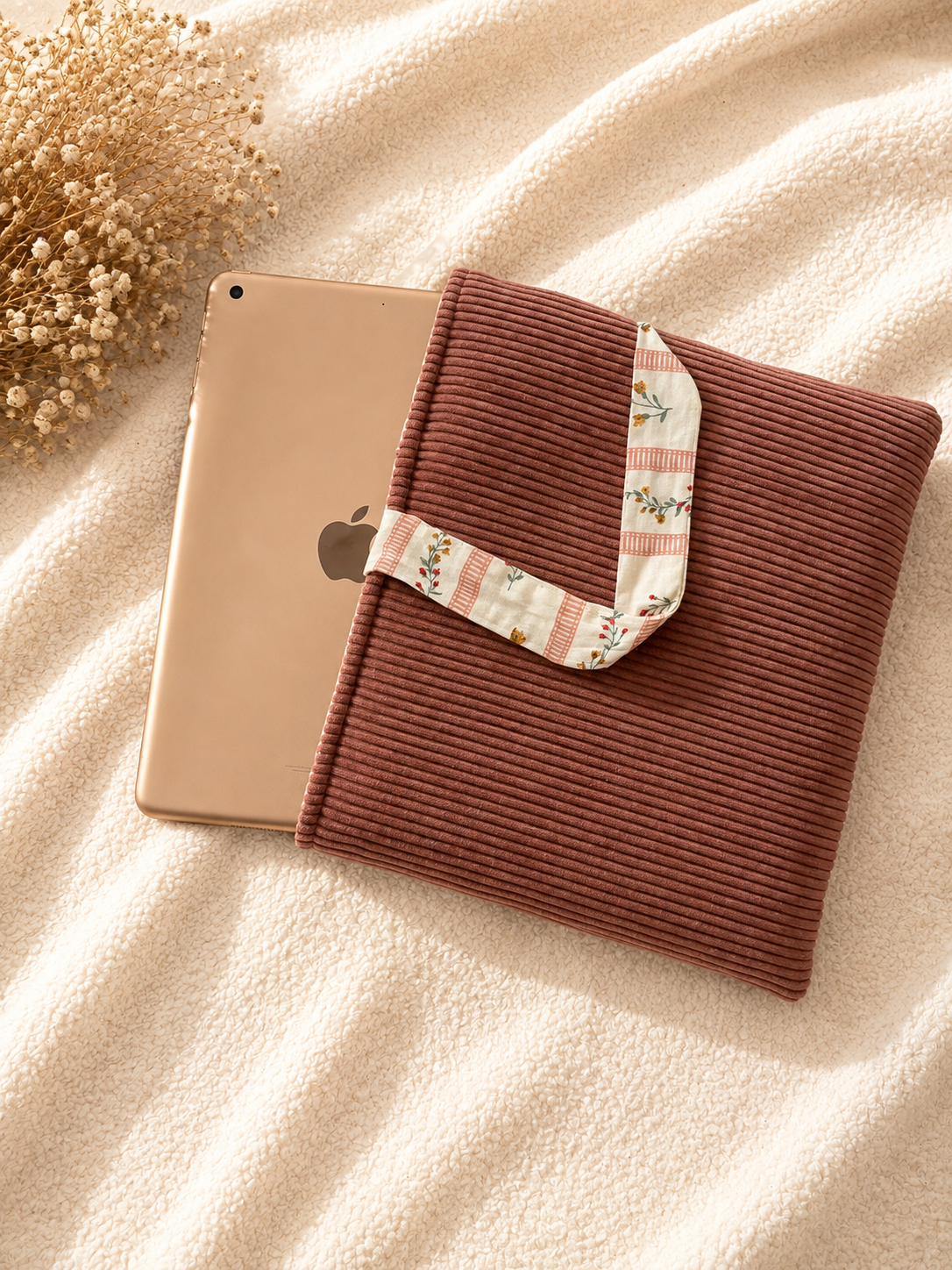 Étui de protection pour tablette - Collection « Les Jardins de Zoé »