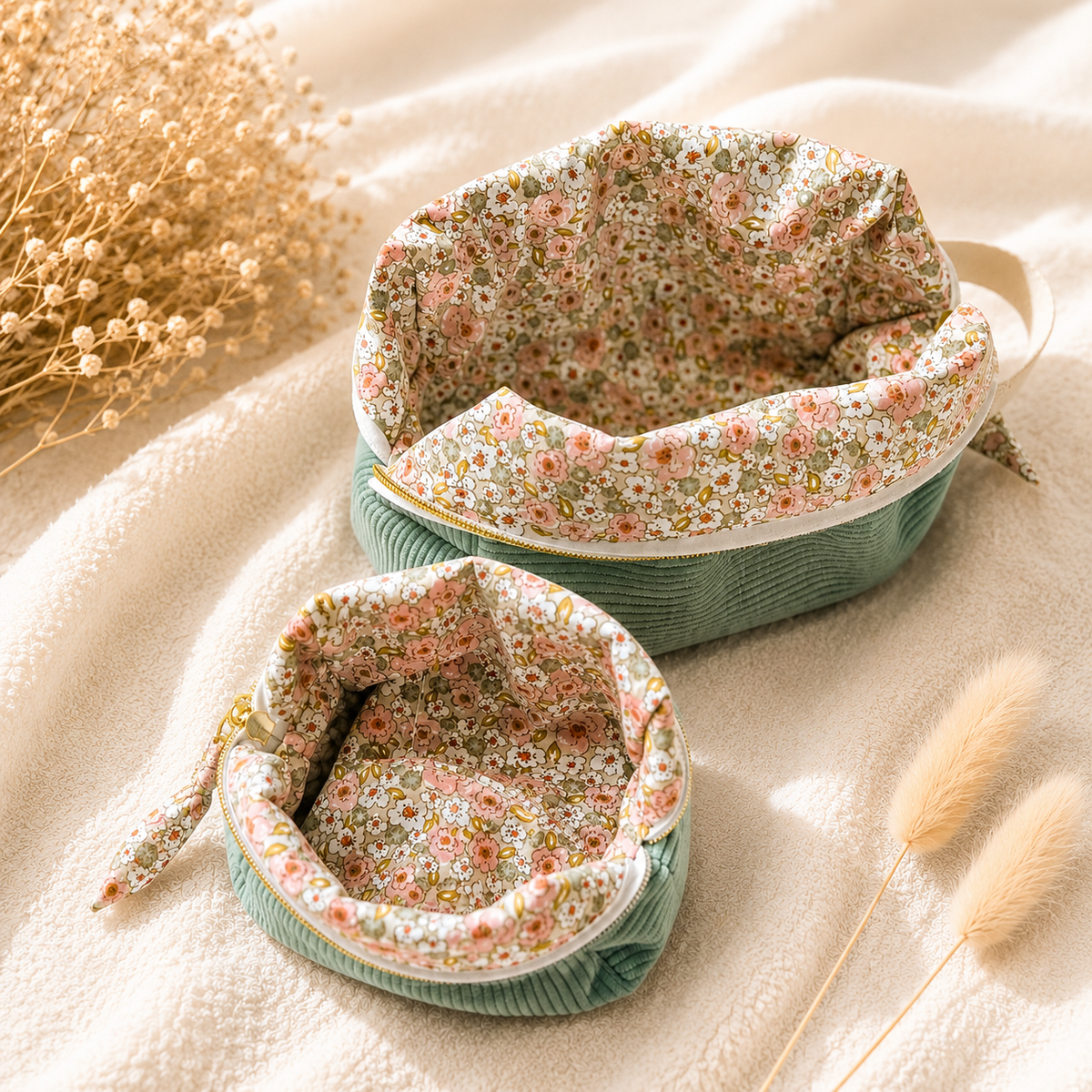 Trousse de toilette CHARLOTTE - Collection « Ondine »