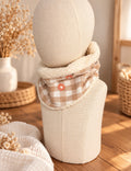 Snood Gaze de coton Vichy Marguerite