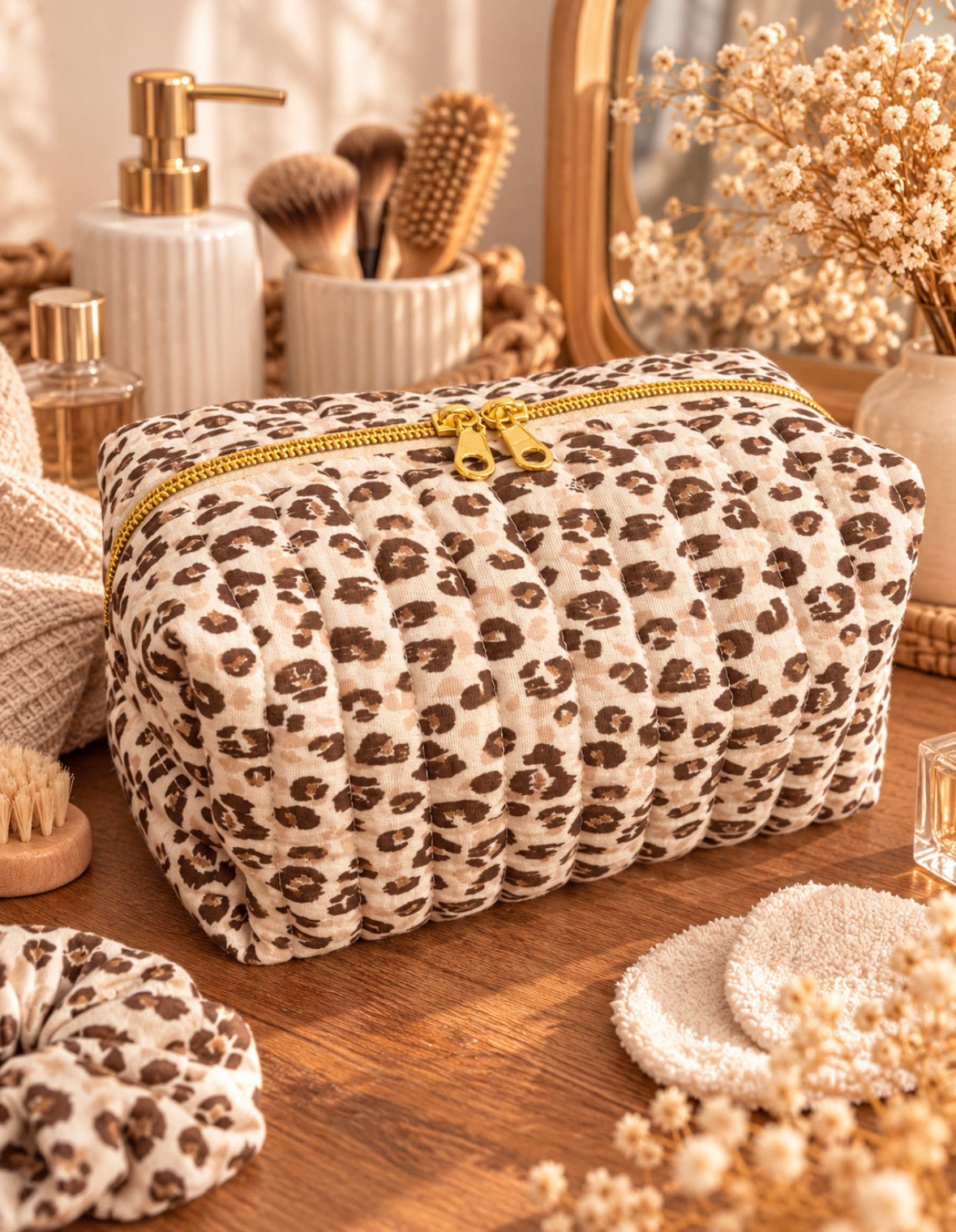 Trousse de toilette XL - Léopard