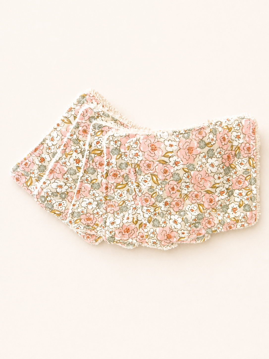 Coton Lavable en éponge de Bambou - Collection « Ondine » - lot de 5